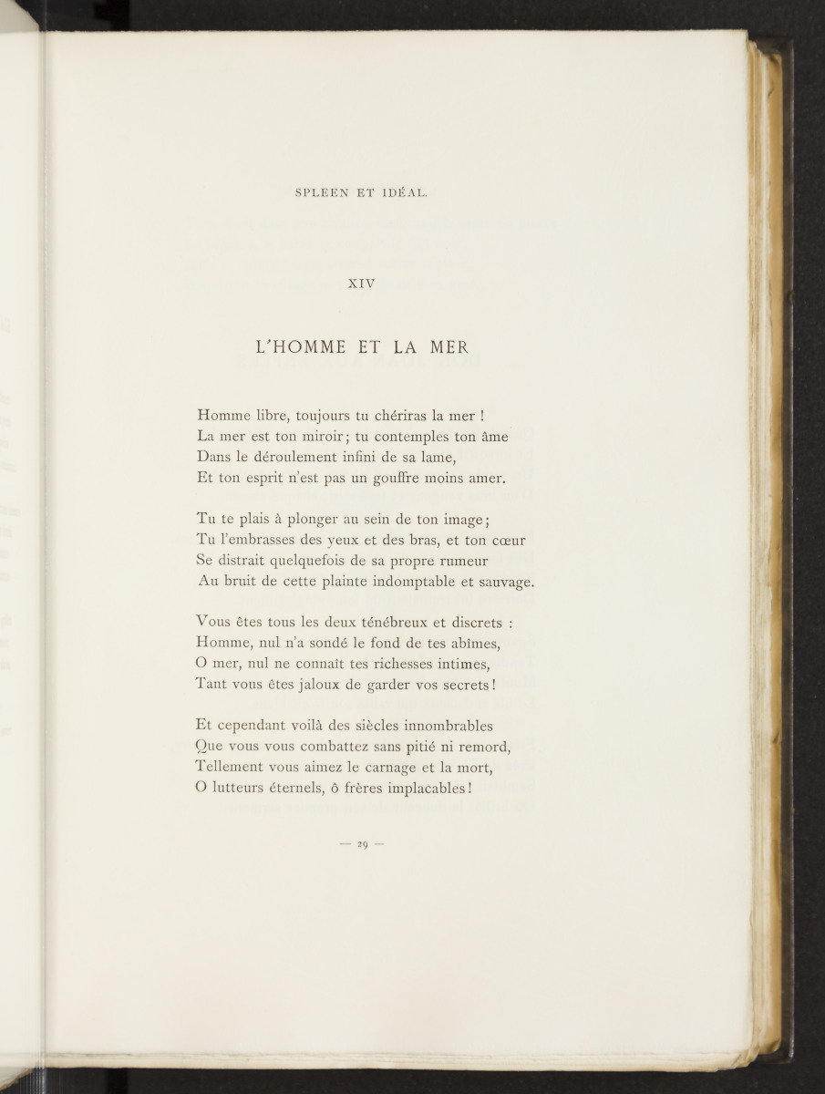 Baudelaire Les Fleurs Du Mal Dissertation